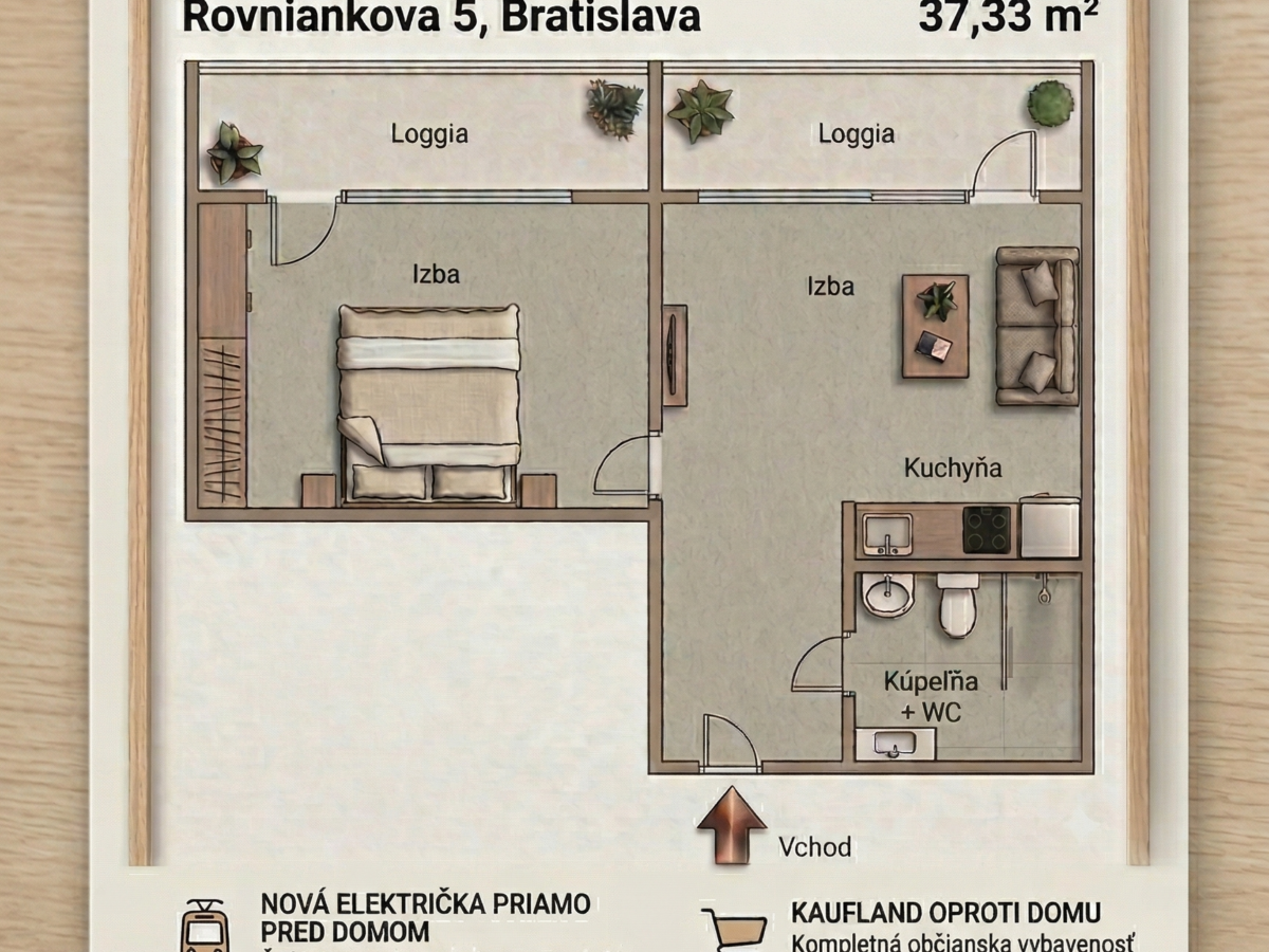 Dvojgarsónka, Rovniankova, Petržalka